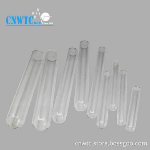 12*75mm Round Bottom Plastic Test Tube Sample Tubes with Screw Cap: Laboratory Equipment for Sample Storage and Analysis